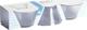 Excellent Houseware Σετ 3 γυάλινα μπολ σαλατιέρα 300 ml