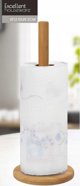 Excellent Houseware Βάση για χαρτί κουζίνας από μπαμπού, Ø 12,5 x 31,5 cm