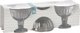 Κύπελλο για παγωτά και επιδόρπια STRIPE Excellent Houseware, 3 τεμάχια x 200 ml