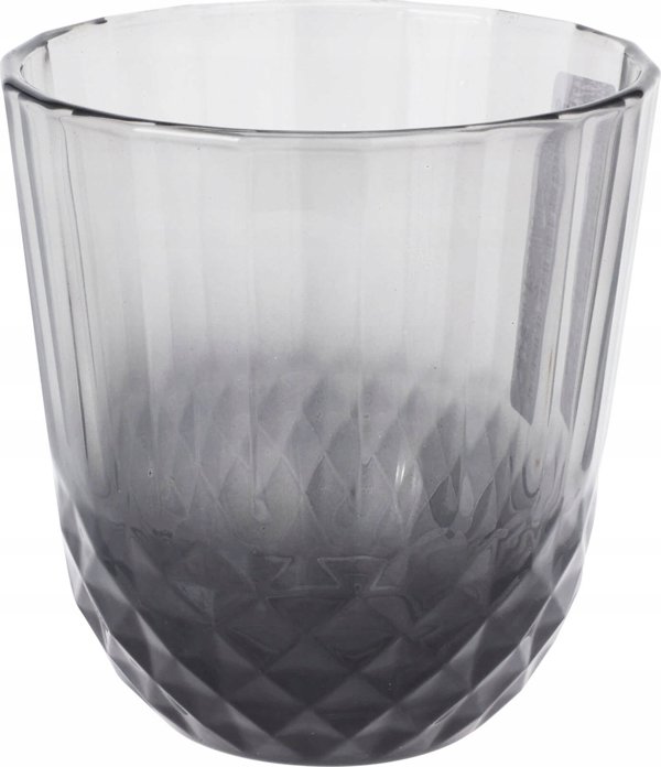 Excellent Houseware Ποτήρι Γυάλινο Γκρι, 345ml