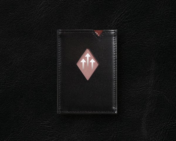 Πορτοφόλι Exentri Miniwallet, μαύρο