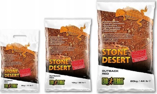 Exo Terra Υπόστρωμα Exo Terra Stone Desert, κόκκινη έρημος, 10kg