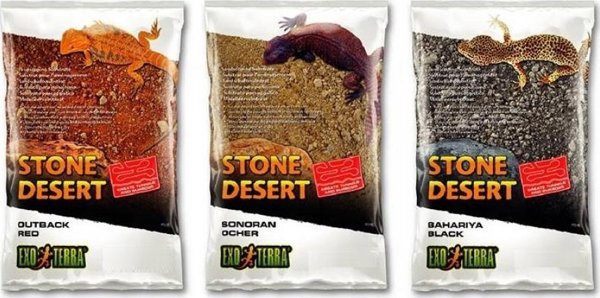 Exo Terra Υπόστρωμα Exo Terra Stone Desert, κόκκινη έρημος, 10kg