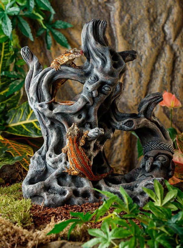 Exo Terra Tiki Terrarium Διακοσμητικό Ενυδρείου/Terrarium, Μέγεθος L, 31x19x36 cm