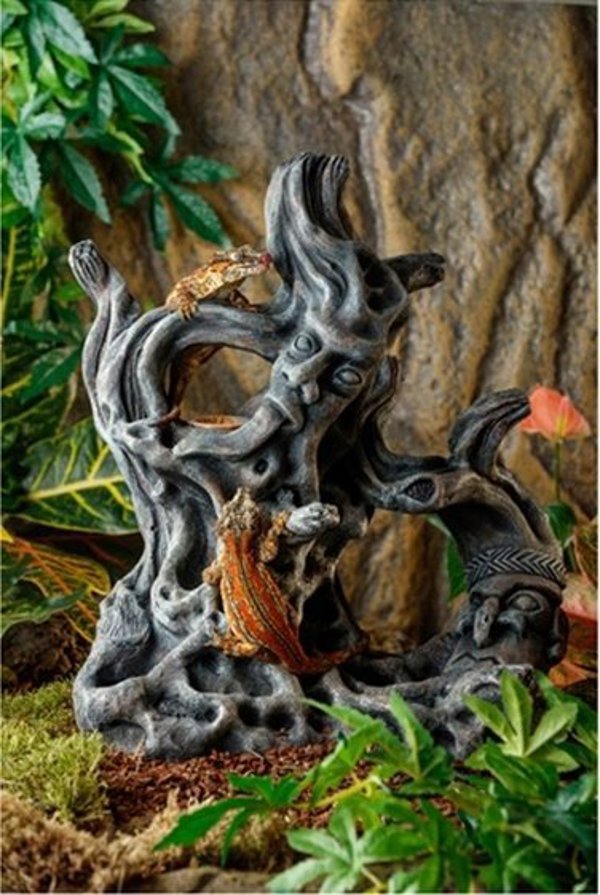 Exo Terra Tiki Terrarium Διακοσμητικό Ενυδρείου/Terrarium, Μέγεθος L, 31x19x36 cm