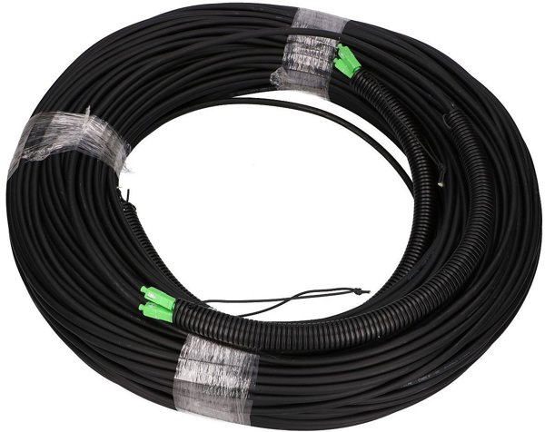 Extralink 2J SC/APC-SC/APC | Patchcord | Μονότροπος, Εξωτερικός, Duplex, G657A2, 125m