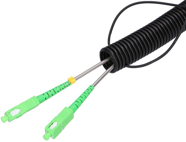 Extralink 2J SC/APC-SC/APC | Patchcord | Μονότροπος, Εξωτερικός, Duplex, G657A2, 125m