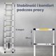 EXTRALINK TELESCOPIC LADDER LAD26ST 2.6 M