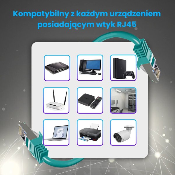 ExtraLink Κατ.7 S/FTP 2m 20G Zielony | Patchcord LAN | Χαλκός Δικτυακό καλώδιο συνεστραμμένου ζεύγους