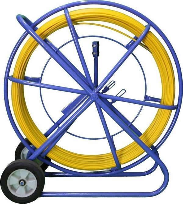 ExtraLink Ράβδος έλξης καλωδίων 10mm 150m με οδηγό από ίνες γυαλιού κίτρινη