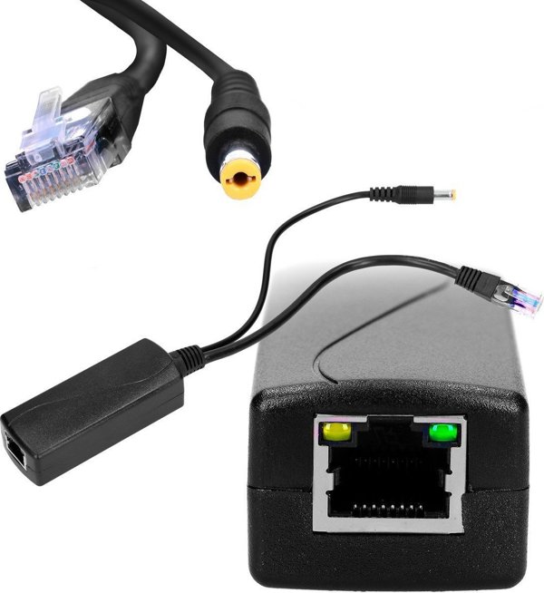 Μετατροπέας DC-DC ExtraLink EXTRALINK 48V - 12V 1A GIGABIT POE SPLITTER