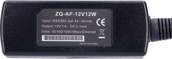 Μετατροπέας DC-DC ExtraLink EXTRALINK 48V - 12V 1A GIGABIT POE SPLITTER