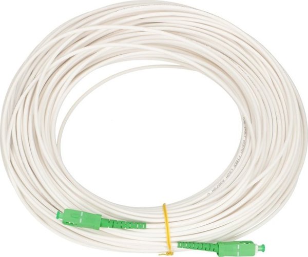 ExtraLink EXTRALINK PATCHCORD SC/APC-SC/APC SM G657A2 SIMPLEX 3.0MM 15M LSOH WHITE