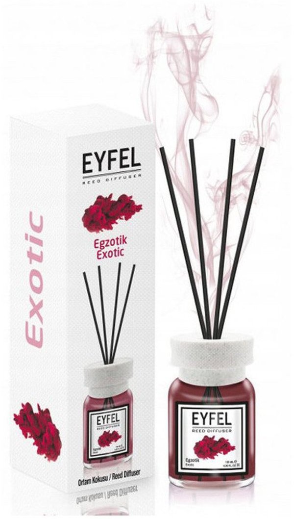 Αρωματικός διαχύτης Eyfel με ξυλάκια Εξωτικό 120ml