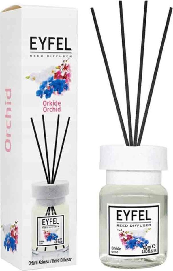 Αρωματικός διαχύτης Eyfel με στικ Ορχιδέα 120ml