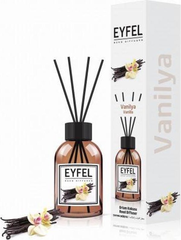 Eyfel Reed Diffuser Vanilla Αρωματικό Χώρου με Στικς 110ml