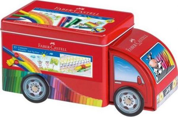 Faber-Castell Σύνδεσμοι Μαρκαδόρων 33 χρώματα Αυτοκίνητο