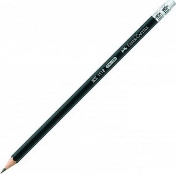 Μολύβι Faber-Castell 111/HB με γόμα (12 τεμάχια) FABER CASTELL