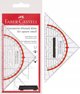 Faber-Castell FABER-CASTELL Γεωμετρικό Τρίγωνο μικρό με λαβή 14cm