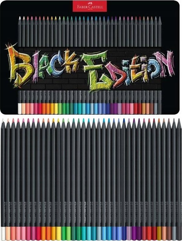 Faber-Castell FABER-CASTELL Μολύβια Black Edition 36er Metalletui
