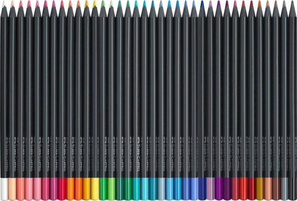 Faber-Castell FABER-CASTELL Μολύβια Black Edition 36er Metalletui