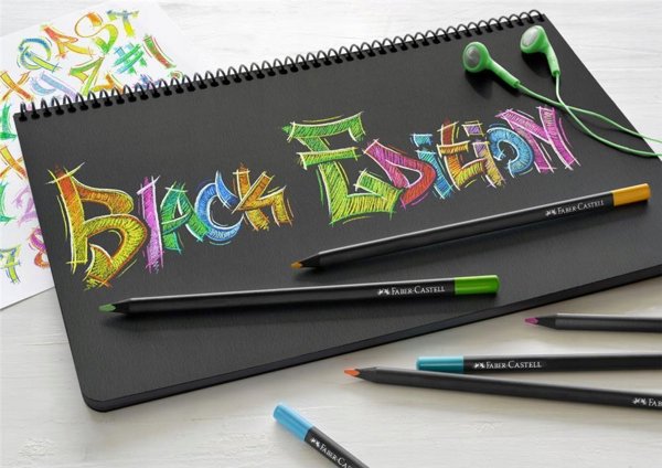 Faber-Castell FABER-CASTELL Μολύβια Black Edition 36er Metalletui