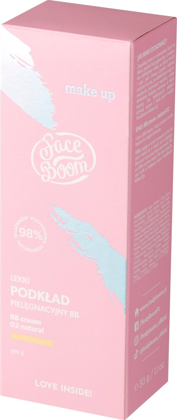 FACE BOOM_Ελαφριά κρέμα περιποίησης BB 02 30g