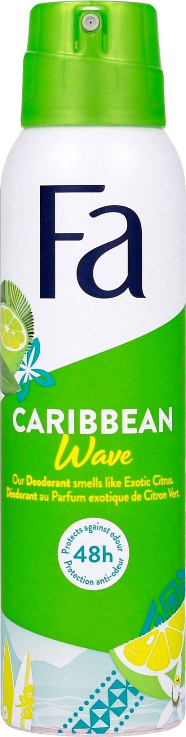 Fa FA Caribbean Wave Αποσμητικό σπρέι για γυναίκες 150 ml