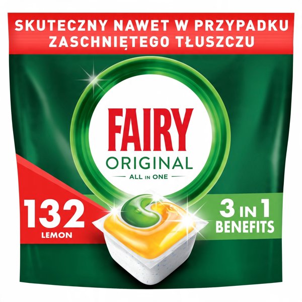 Fairy ταμπλέτες πλυντηρίου πιάτων All In One, 132 τεμ.