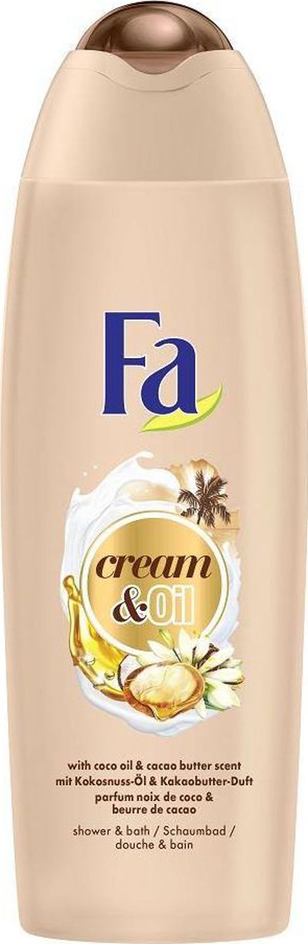 Fa Κρεμώδες τζελ ντους Cacao Butter Coco Oil 750ml