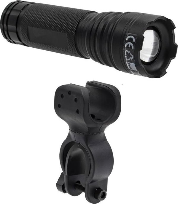 Falcon Eye Φακός χειρός Falcon Eye Alpha, 450 lm, βάση για τιμόνι, επαναφορτιζόμενος με εστίαση