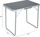 Fancy Garden Πτυσσόμενο τραπέζι κάμπινγκ ARES 70x50 cm Γκρι