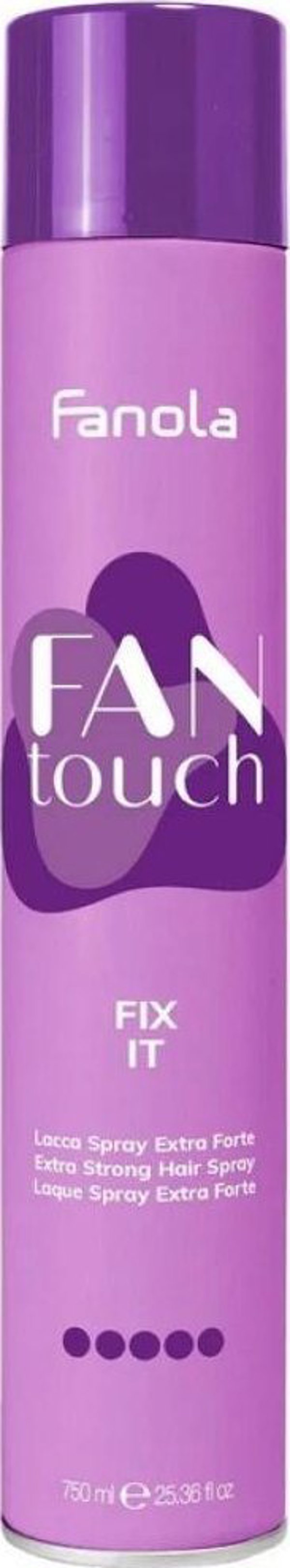 Fanola Fanola FanTouch Fix It πολύ δυνατή λακ 750ml 13457891 8008277764528