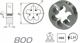 Fanar NARZYNKA M12x1,5 DIN-22568 LH (6g) HSS 800