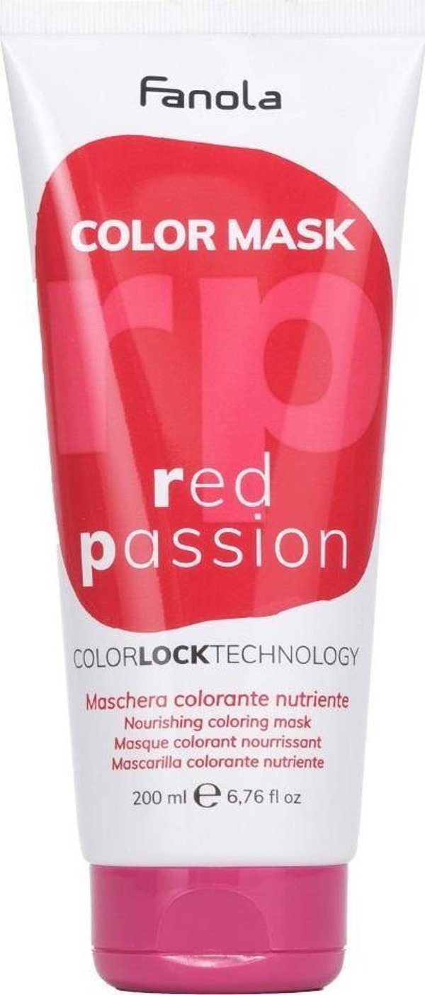 Μάσκα χρώματος Fanola για τα μαλλιά Red Passion 200ml