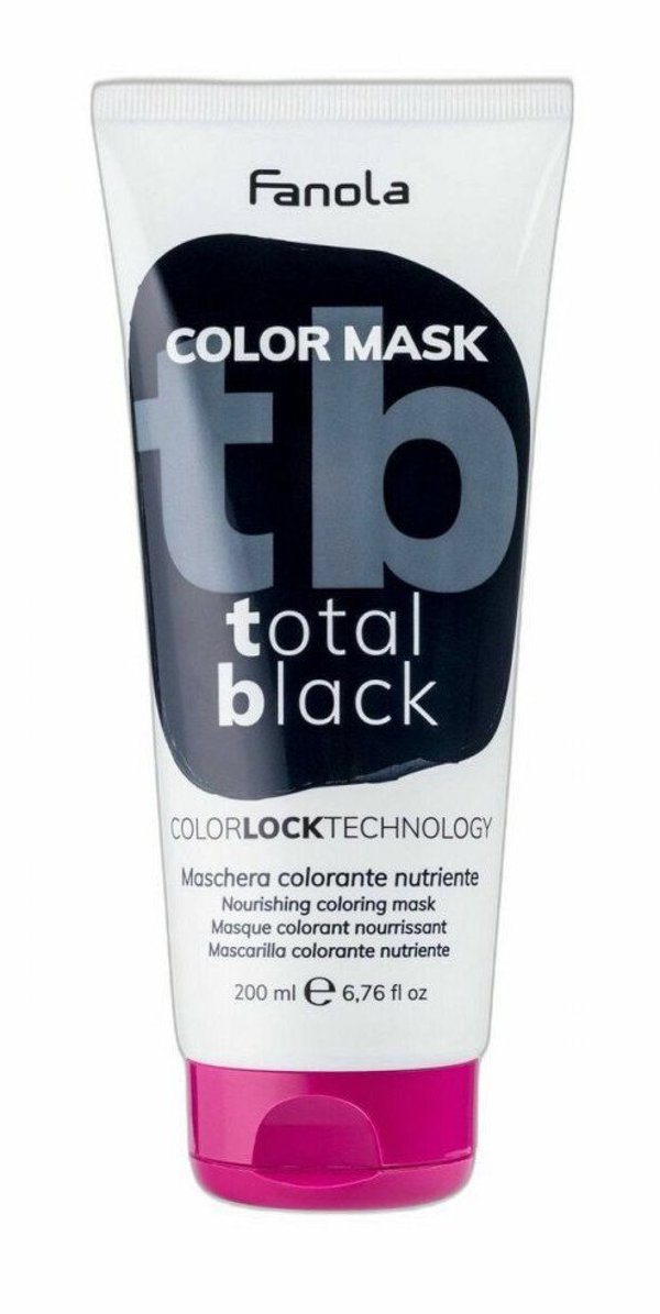 Fanola Μάσκα Χρώματος Total Black 200 ml