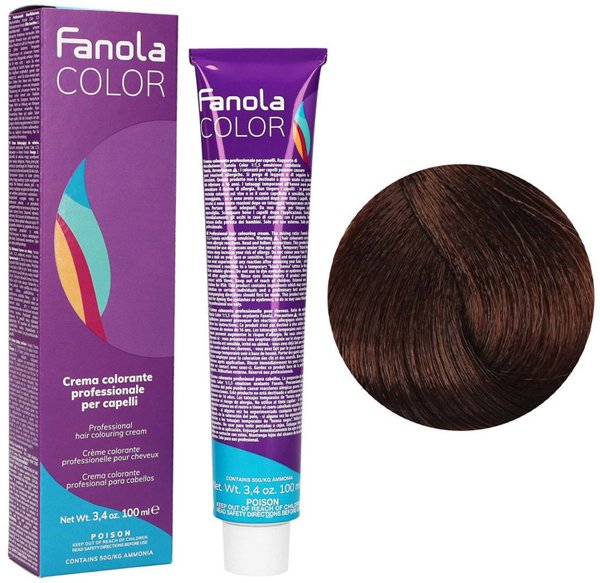 Fanola Κρέμα βαφής μαλλιών 100ml Gianduia Chocolate (7.29)