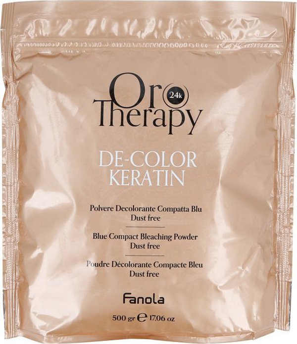 Fanola FANOLA Oro Therapy DE-COLOR 24K Αποχρωστικός με κερατίνη 500g