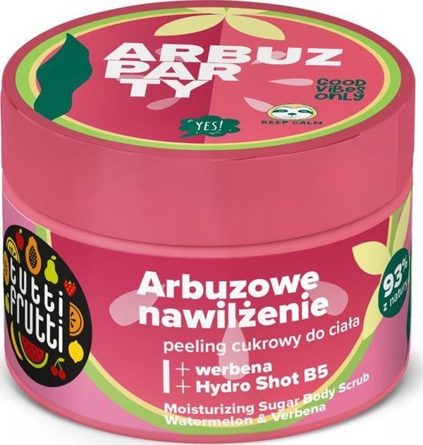 Farmona Tutti Frutti Sugar Body Scrub Watermelon 300g - Απολέπιση & Ενυδάτωση Σώματος