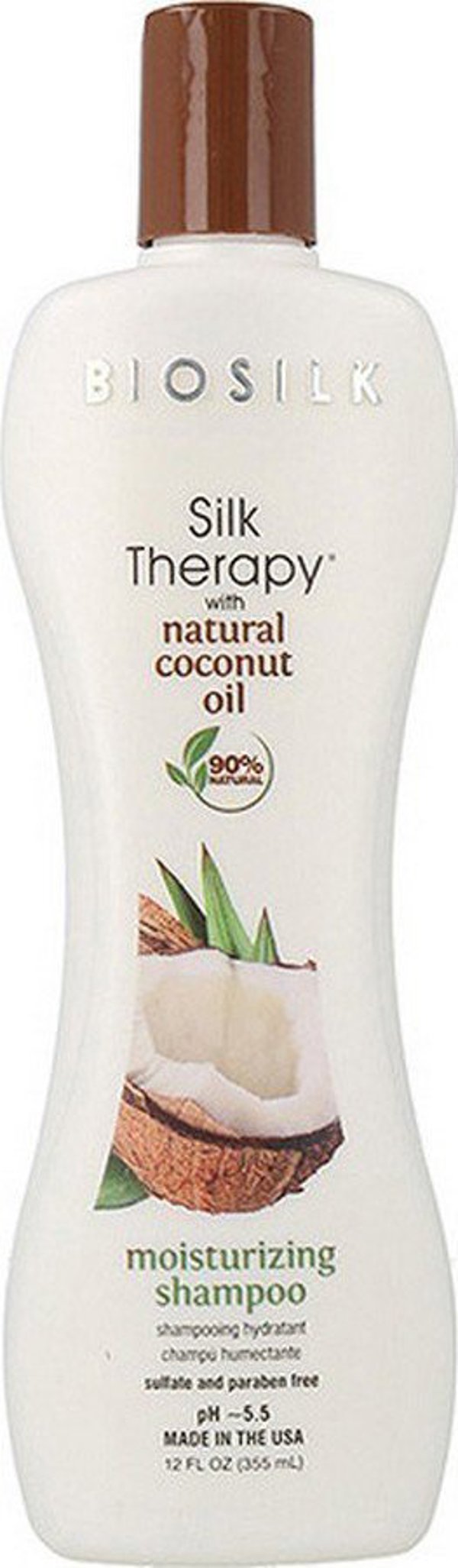 Σαμπουάν Biosilk Silk Therapy Farouk Καρύδα (355 ml)