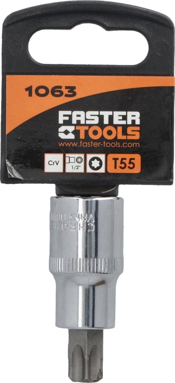 Faster Tools FASTER TOOLS Nasadki Torx CR-V 1/2" T 30 one size
