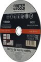 Faster Tools FASTER TOOLS Δίσκος κοπής μετάλλου INOX 125 x 1,0 one size