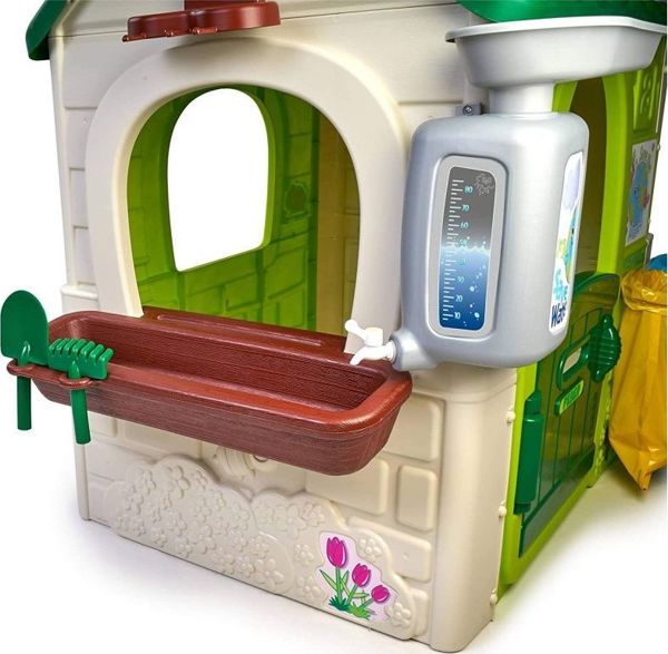 Παιδικό Σπίτι Feber Eco House 8498041, Πλαστικό Σπιτάκι Κήπου για Παιδιά