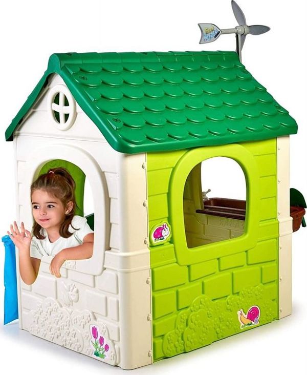 Παιδικό Σπίτι Feber Eco House 8498041, Πλαστικό Σπιτάκι Κήπου για Παιδιά