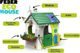 Παιδικό Σπίτι Feber Eco House 8498041, Πλαστικό Σπιτάκι Κήπου για Παιδιά