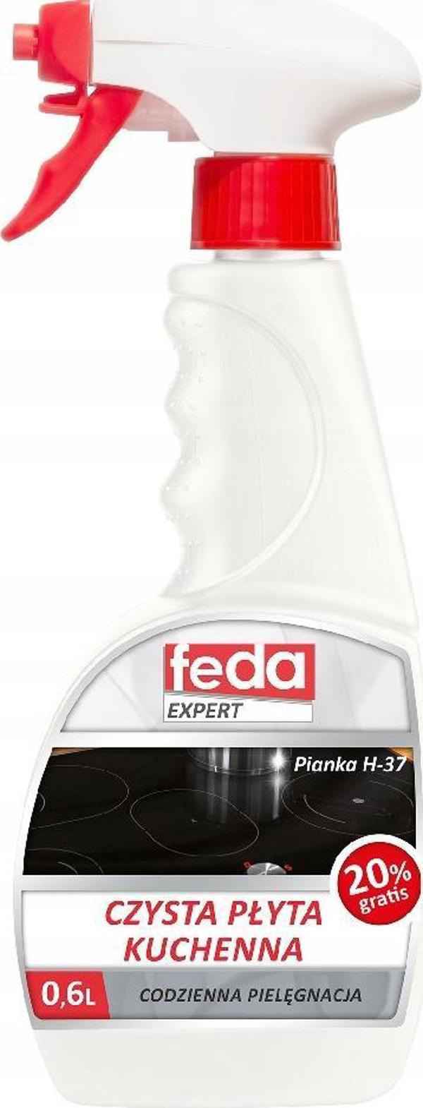 Feda Υγρό Καθαριστικό Επιφανειών Κουζίνας 600ml Καθαρή Επιφάνεια Feda