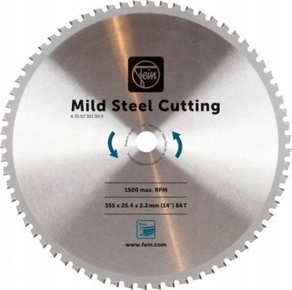 Fein Metal cutting disc FEIN O355mm