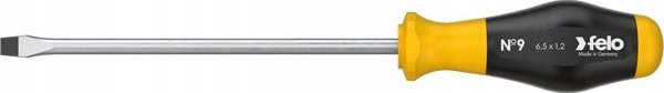 Felo Κατσαβίδι Επίπεδο 8,0 x 1,2mm, Σειρά 900, Εργονομική Λαβή Δύο Συστατικών