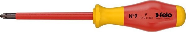 Felo Κατσαβίδι Phillips PZ 1 VDE 1000V, Σειρά 900 - 80mm
