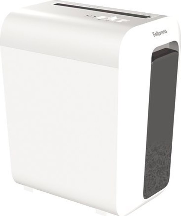 Fellowes LX Series LX65 καταστροφέας Τεμαχισμός με κοπή σωματιδίων Λευκό